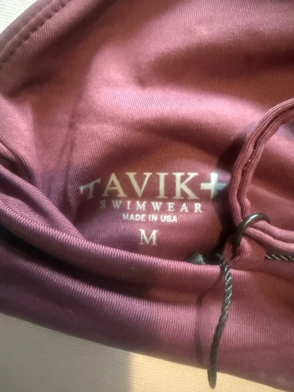 Tavik 3-Piece Bikini Set NWT Medium Burgundy Mix & Match